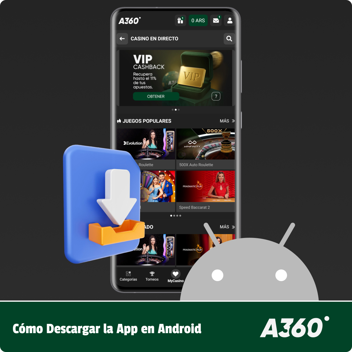 Cómo instalar A360 para Android: instrucciones paso a paso